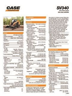 case sv340 skid steer shop manual|sv340 specs.